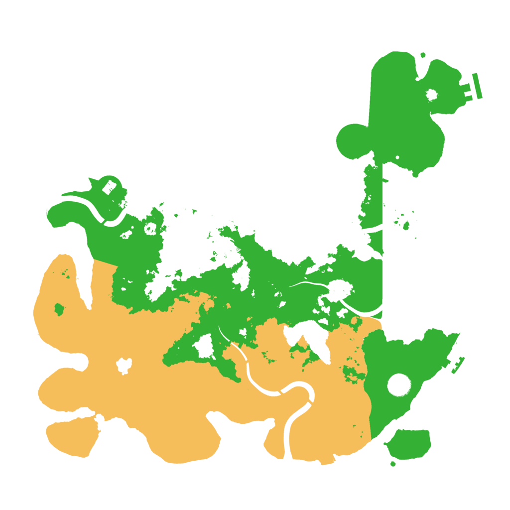 Biome Rust Map: Procedural Map, Size: 4000, Seed: 1403990980
