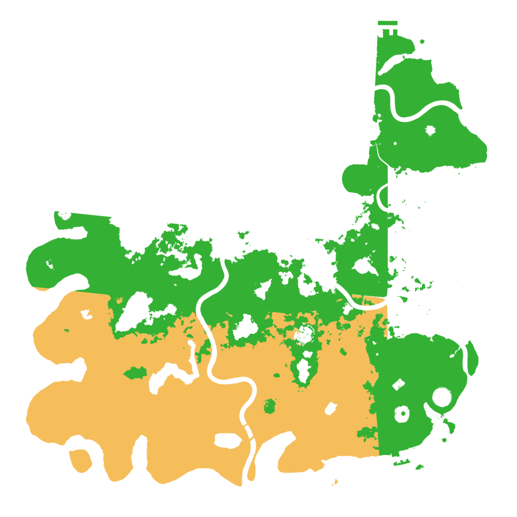 Biome Rust Map: Procedural Map, Size: 4750, Seed: 871606214