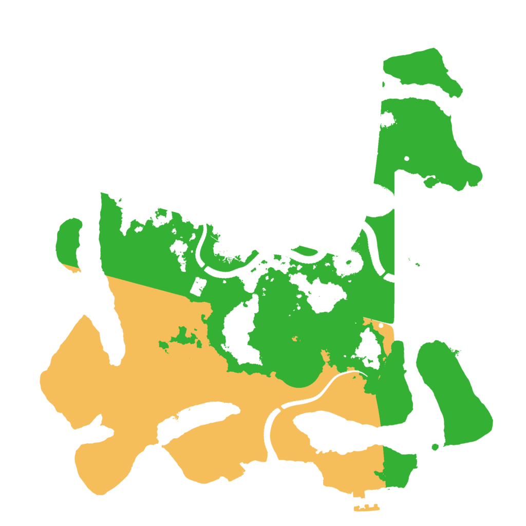 Biome Rust Map: Procedural Map, Size: 3125, Seed: 2360186