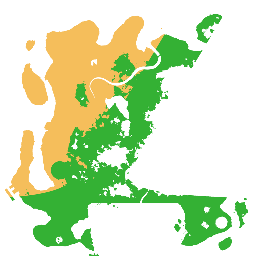 Biome Rust Map: Procedural Map, Size: 4000, Seed: 350539684