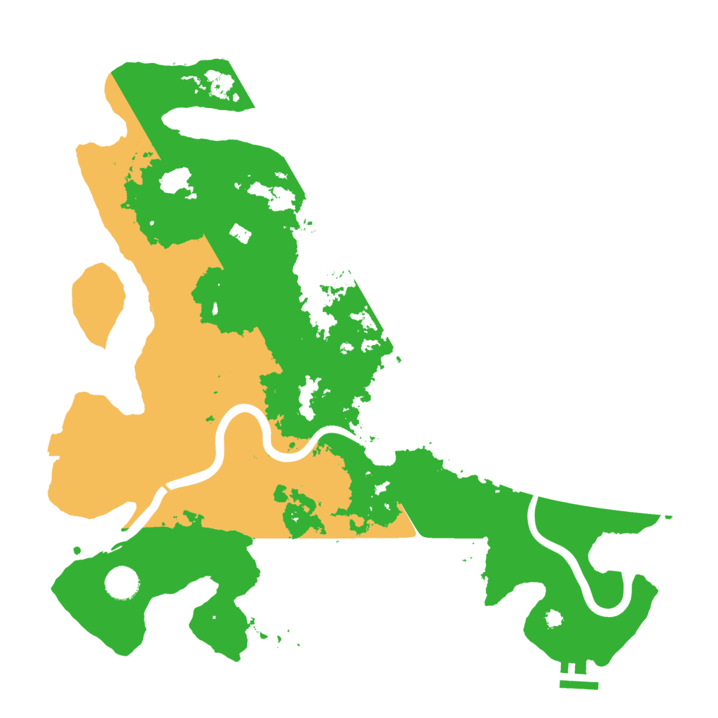 Biome Rust Map: Procedural Map, Size: 3750, Seed: 1832122505