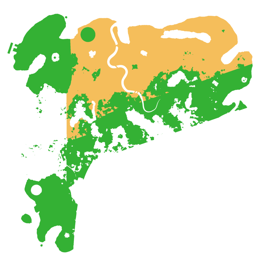 Biome Rust Map: Procedural Map, Size: 4750, Seed: 844901421