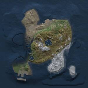 Thumbnail Rust Map: Procedural Map, Size: 2000, Seed: 89234806, 4 Monuments