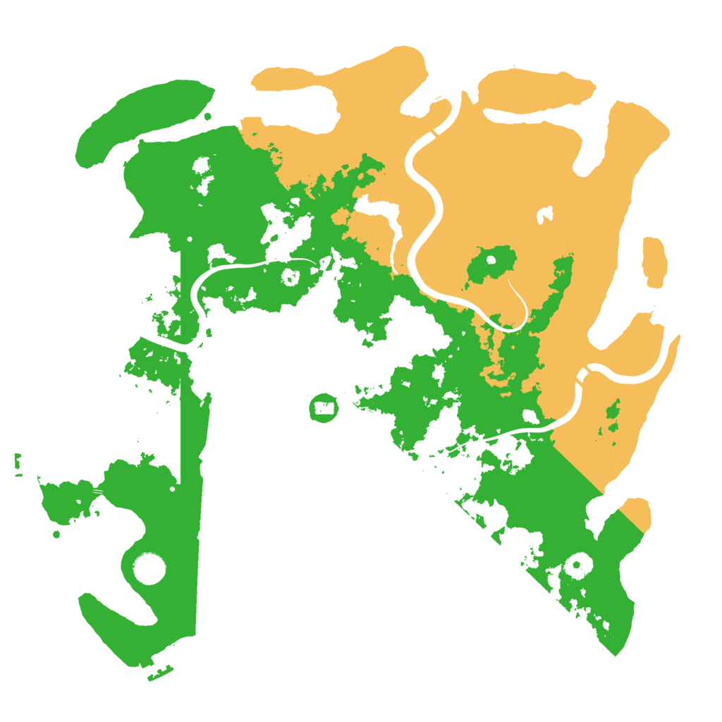 Biome Rust Map: Procedural Map, Size: 4000, Seed: 378397187
