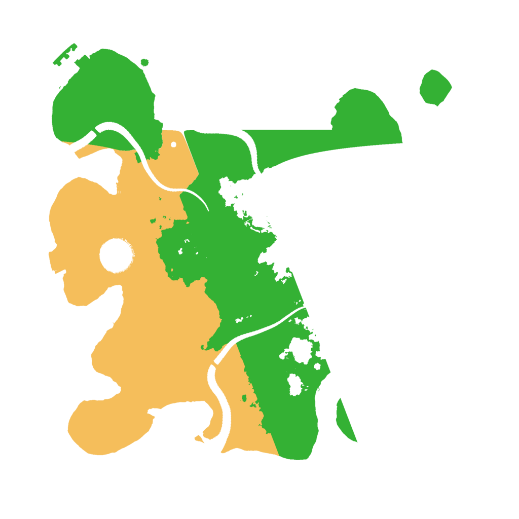 Biome Rust Map: Procedural Map, Size: 2700, Seed: 2084799864