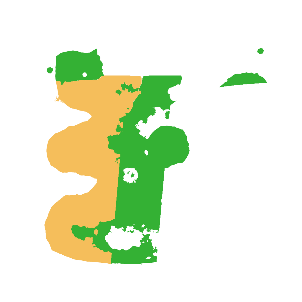 Biome Rust Map: Procedural Map, Size: 2000, Seed: 2033480819