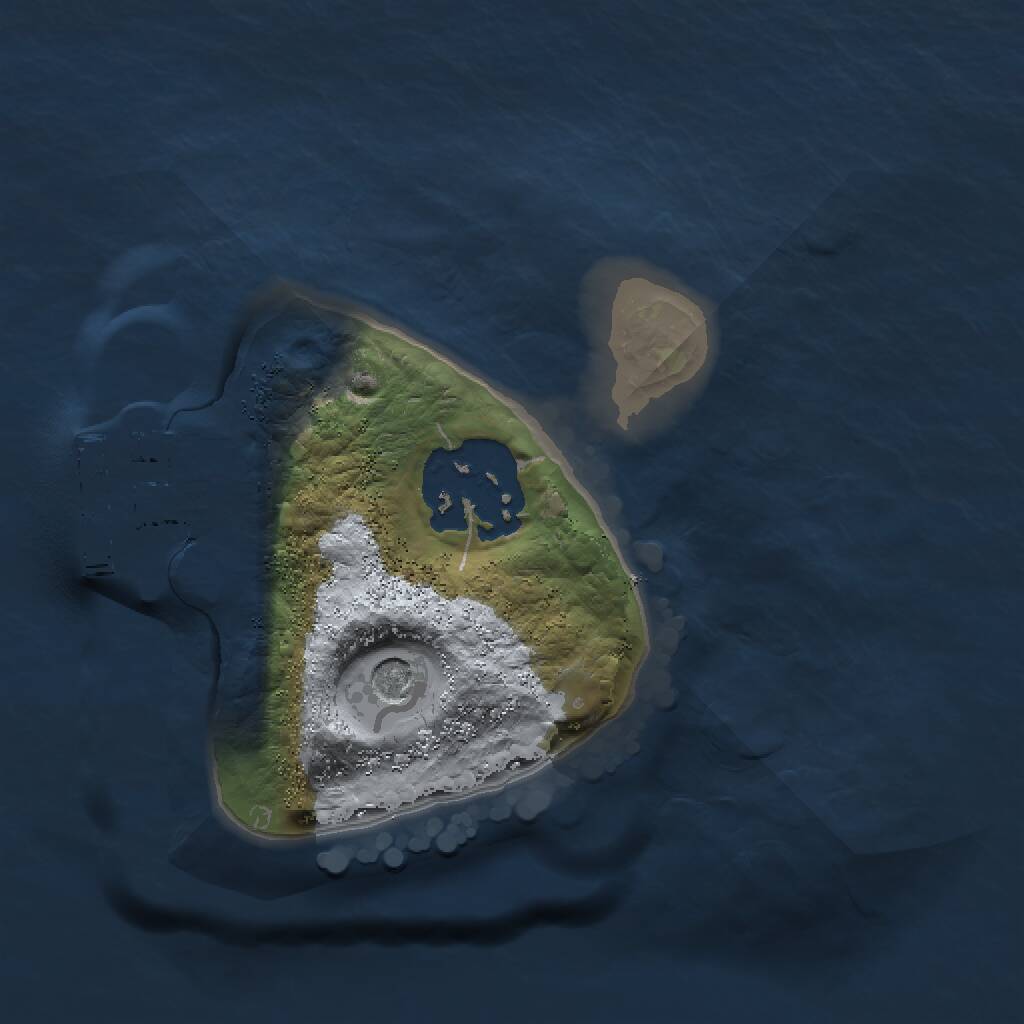 Rust Map: Procedural Map, Size: 1500, Seed: 2011548645, 4 Monuments