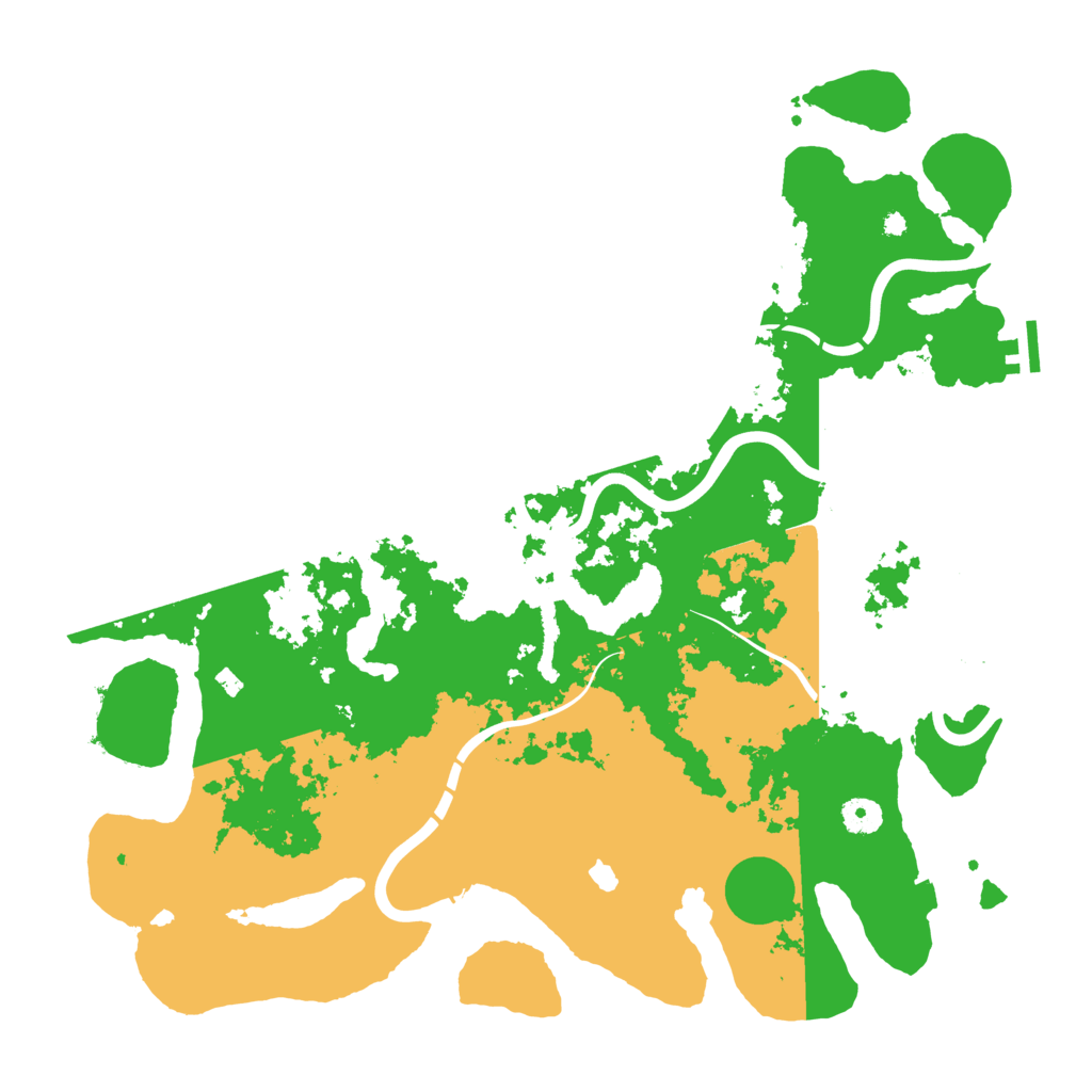Biome Rust Map: Procedural Map, Size: 4250, Seed: 1087529499