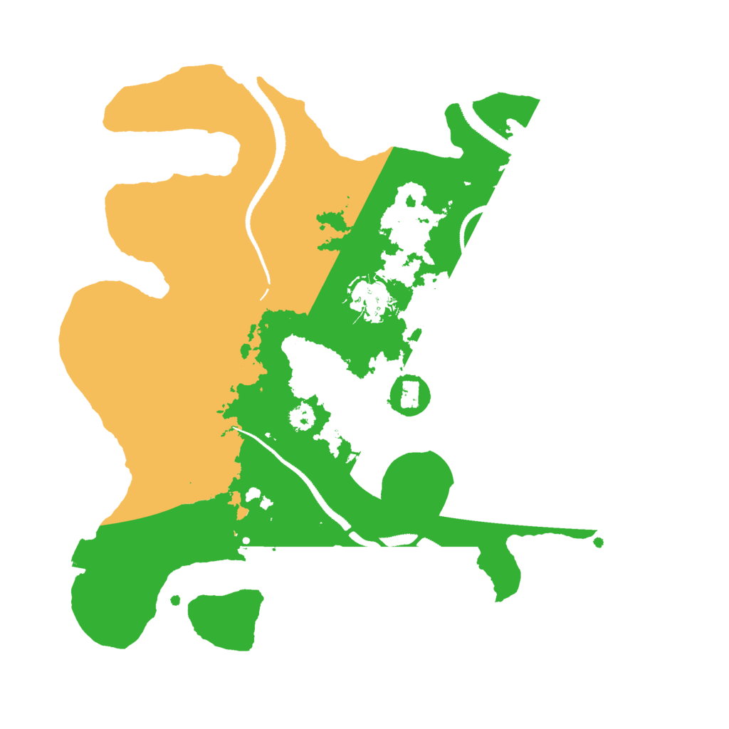 Biome Rust Map: Procedural Map, Size: 2900, Seed: 696969