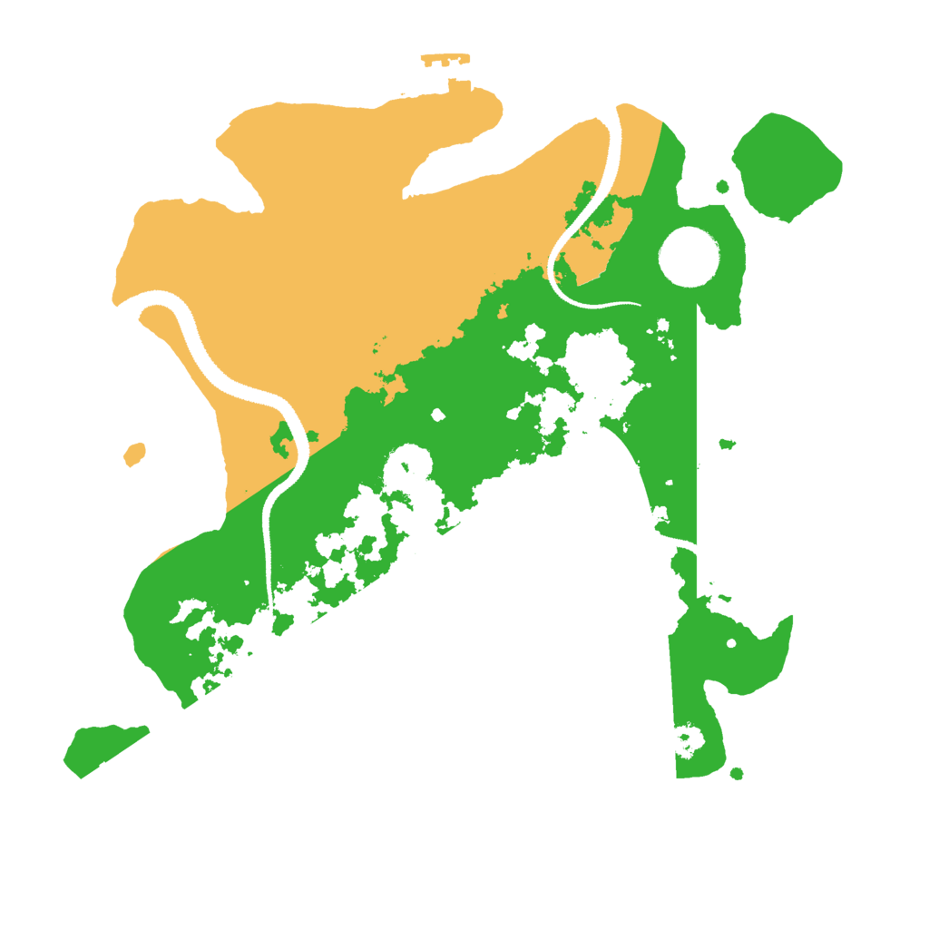 Biome Rust Map: Procedural Map, Size: 2900, Seed: 134657890