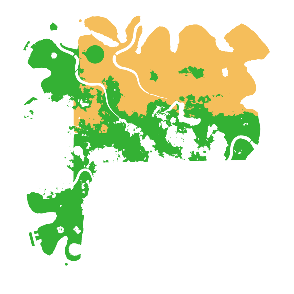 Biome Rust Map: Procedural Map, Size: 4250, Seed: 3473475