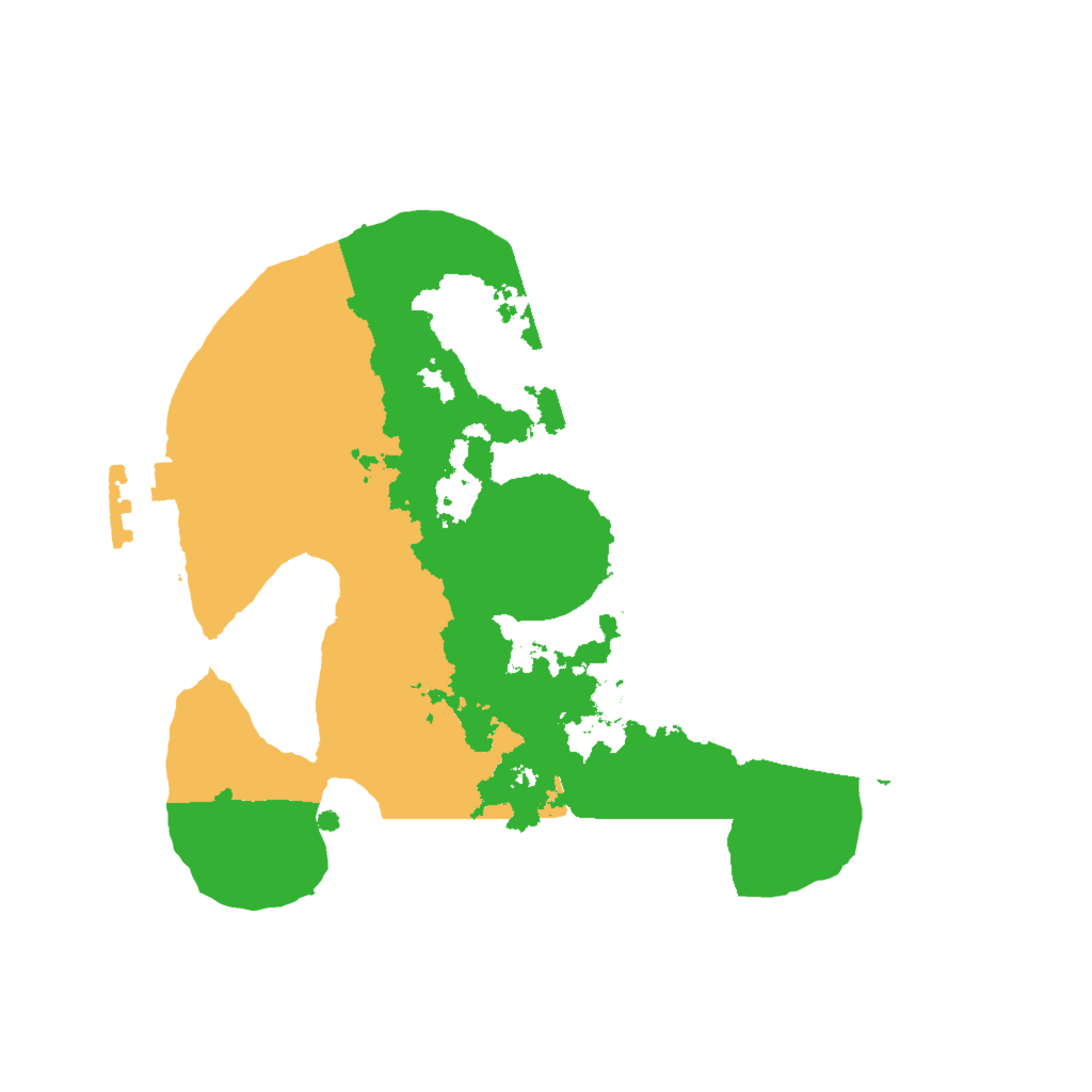 Biome Rust Map: Procedural Map, Size: 2000, Seed: 246938876