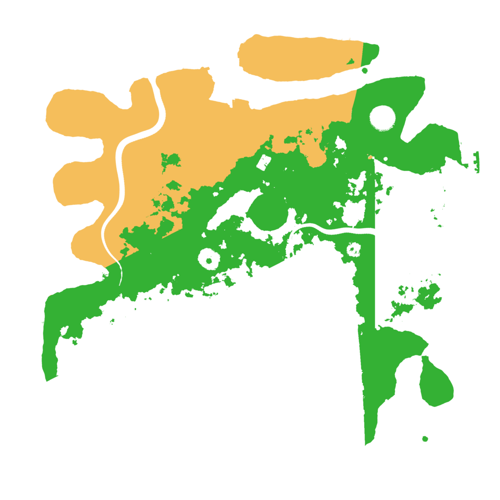 Biome Rust Map: Procedural Map, Size: 3500, Seed: 1319440709