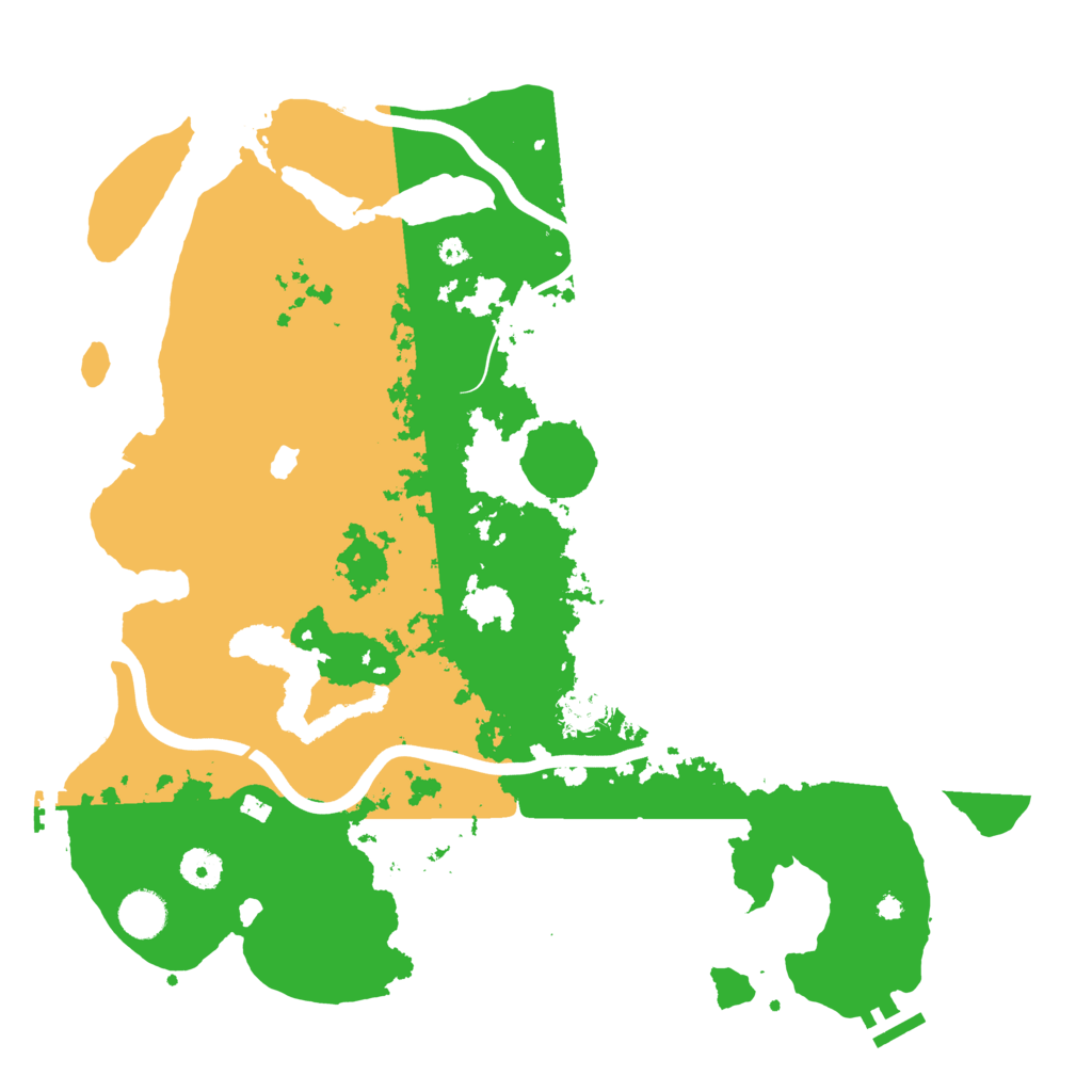 Biome Rust Map: Procedural Map, Size: 4000, Seed: 226494348