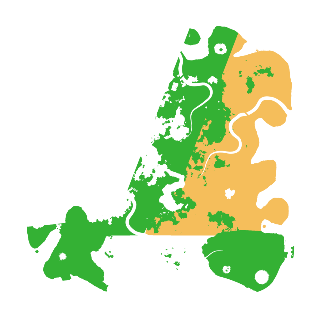Biome Rust Map: Procedural Map, Size: 4000, Seed: 1802213400