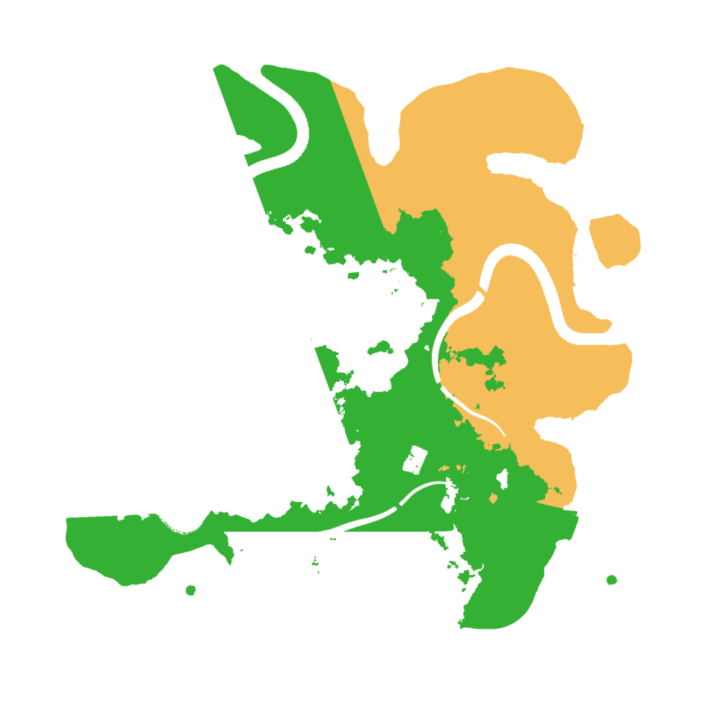 Biome Rust Map: Procedural Map, Size: 2800, Seed: 744281444