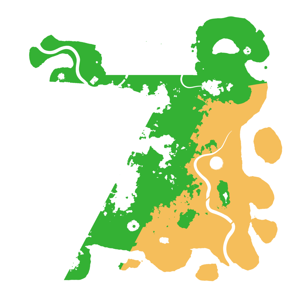 Biome Rust Map: Procedural Map, Size: 4000, Seed: 23578934