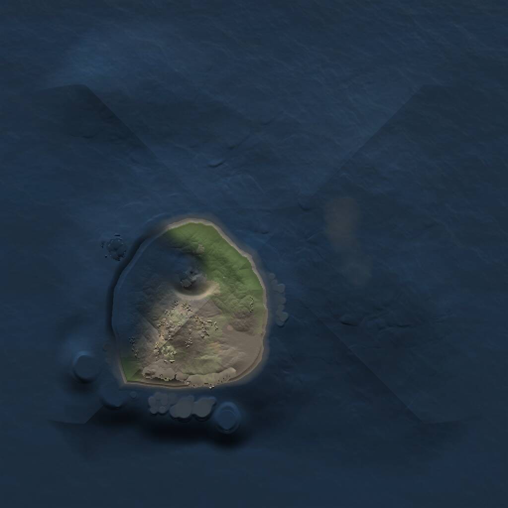 Rust Map: Procedural Map, Size: 1000, Seed: 536447670, 1 Monuments