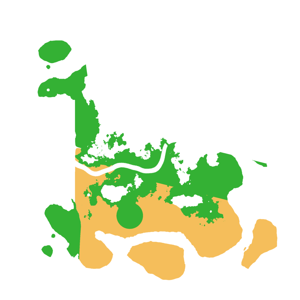 Biome Rust Map: Procedural Map, Size: 3000, Seed: 589114544