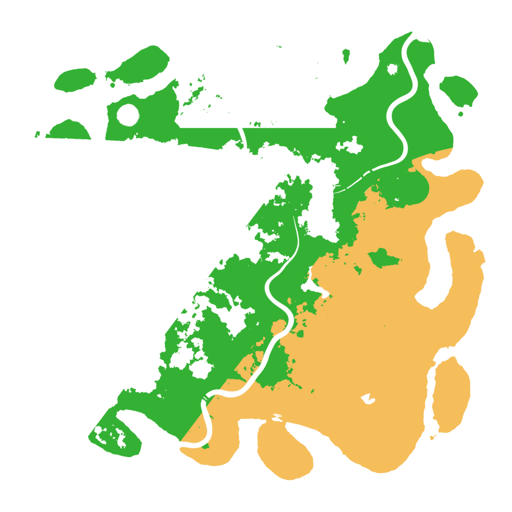 Biome Rust Map: Procedural Map, Size: 4250, Seed: 12985