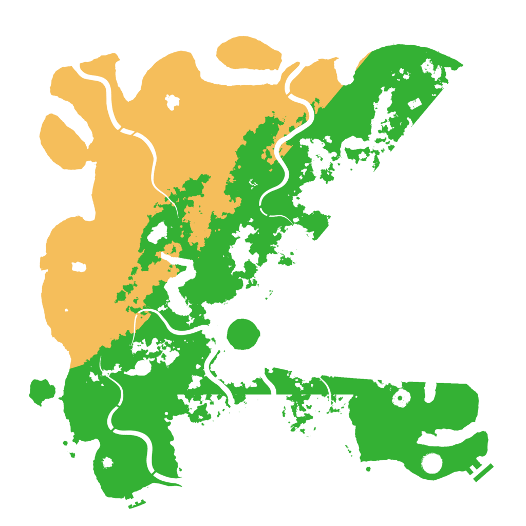 Biome Rust Map: Procedural Map, Size: 4500, Seed: 1780711700