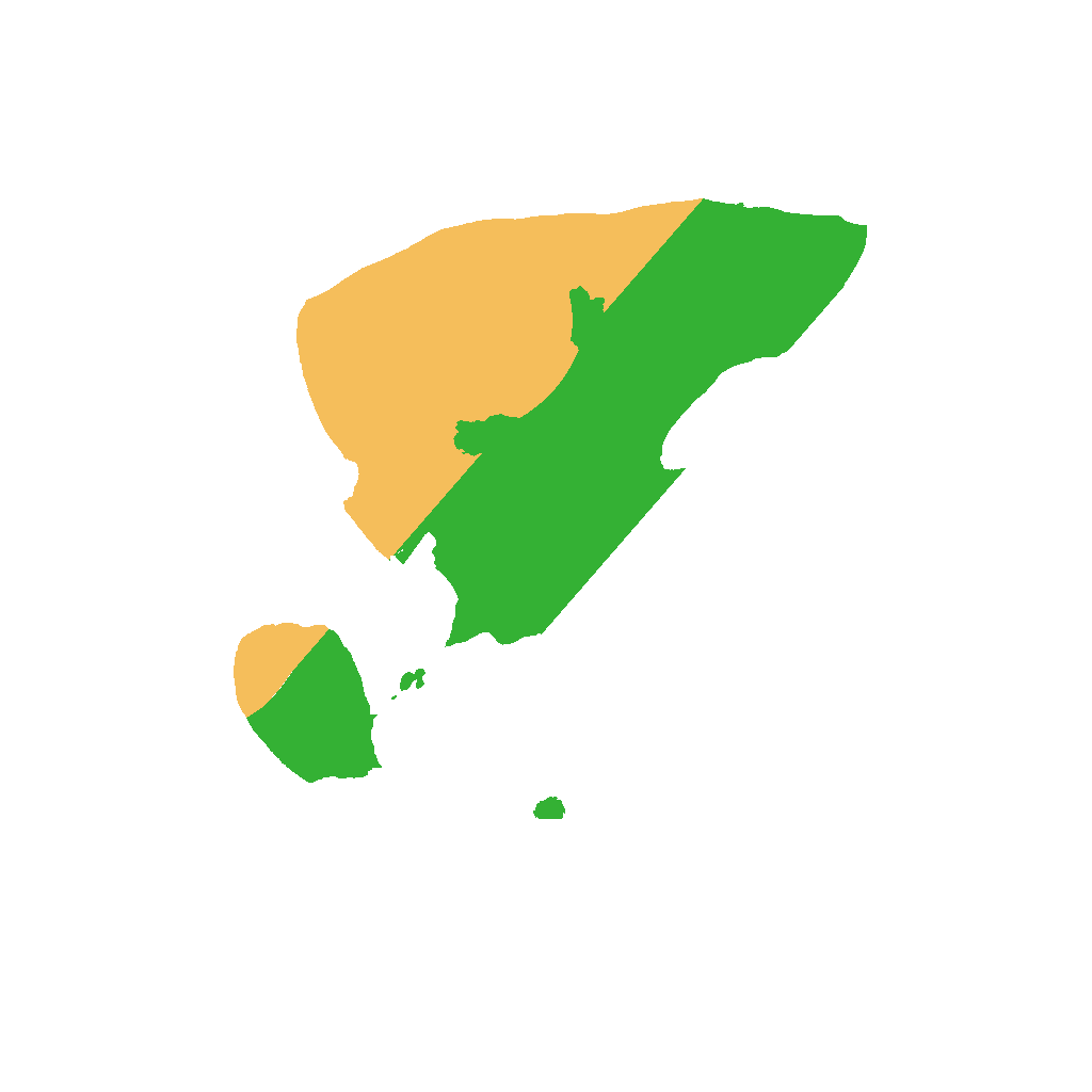 Biome Rust Map: Procedural Map, Size: 1500, Seed: 34513