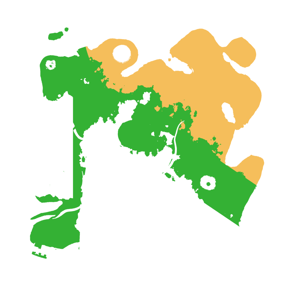 Biome Rust Map: Procedural Map, Size: 2900, Seed: 97823186