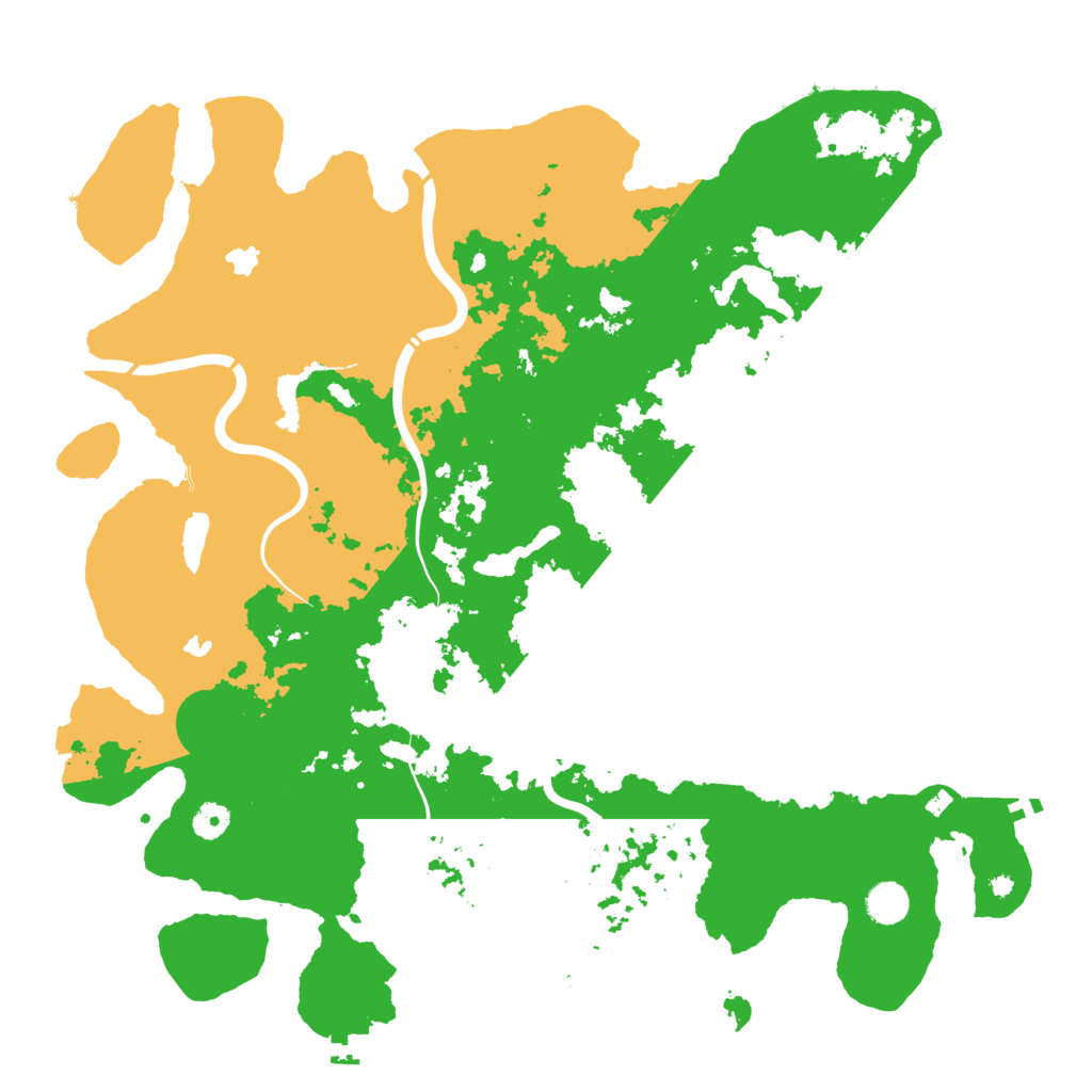 Biome Rust Map: Procedural Map, Size: 4500, Seed: 5618766