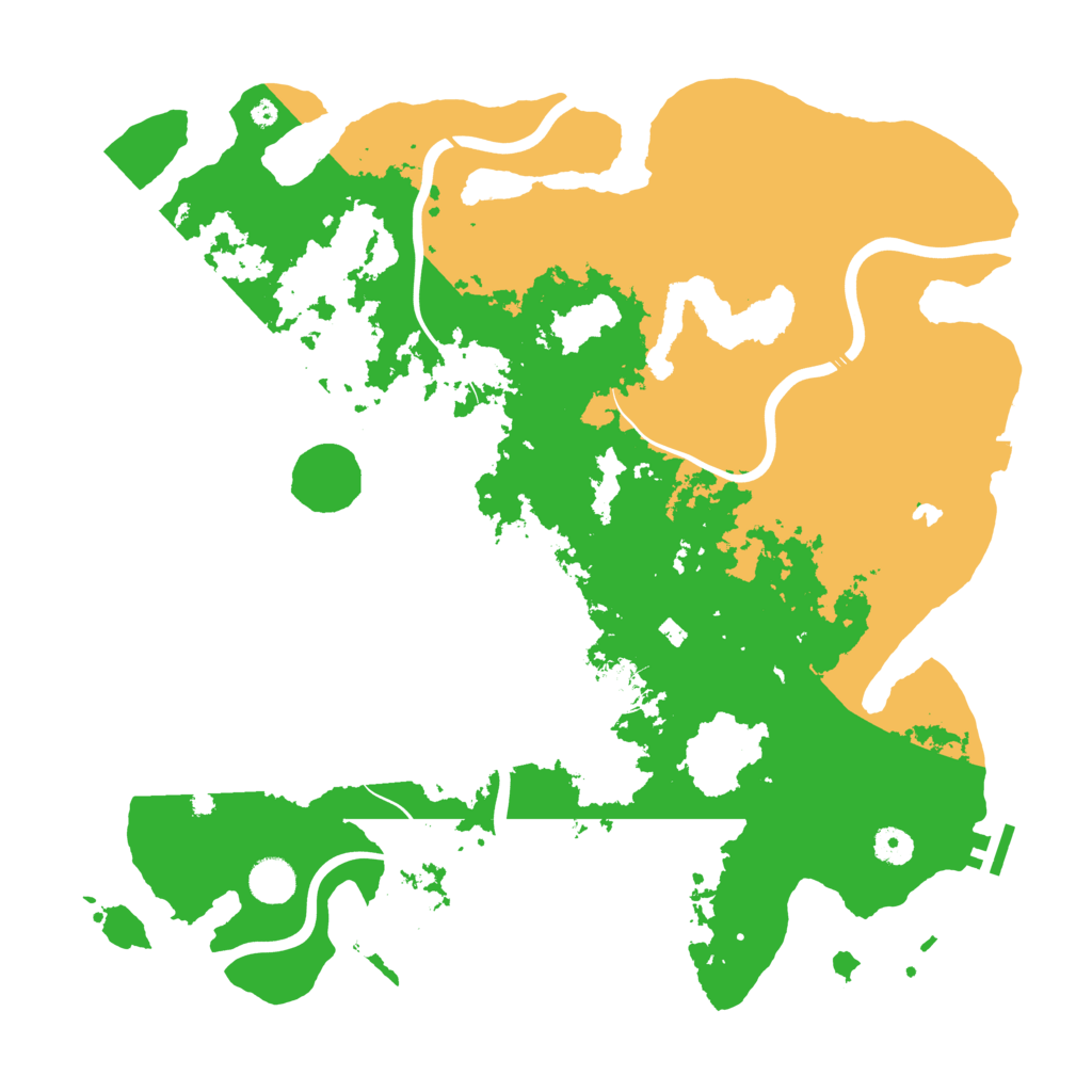 Biome Rust Map: Procedural Map, Size: 4250, Seed: 1987427453