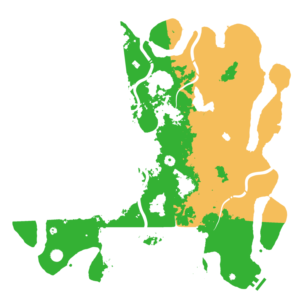 Biome Rust Map: Procedural Map, Size: 4250, Seed: 987462435