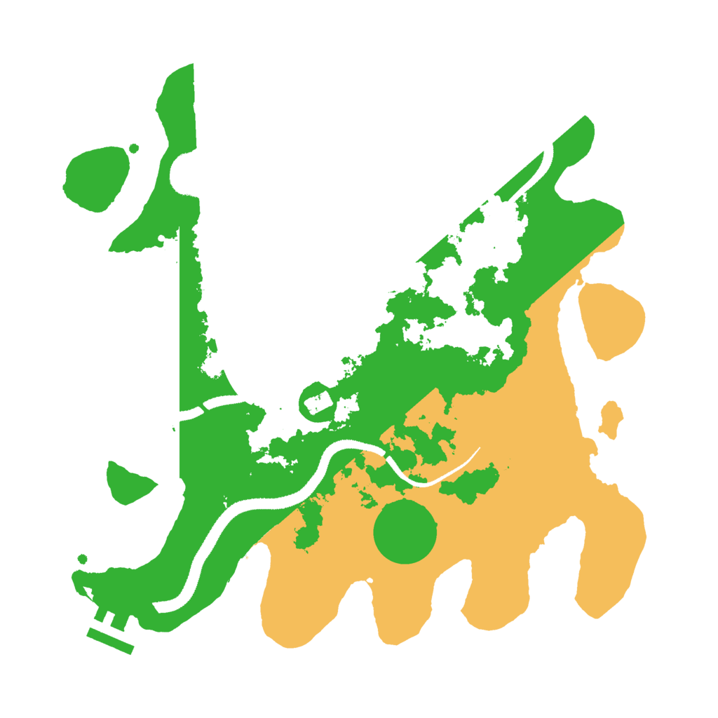 Biome Rust Map: Procedural Map, Size: 3000, Seed: 1985397002