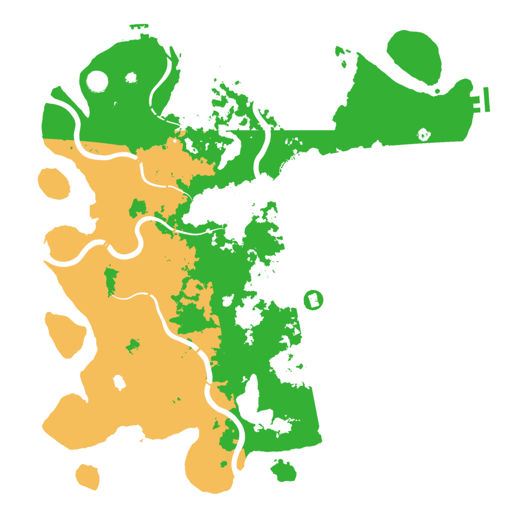 Biome Rust Map: Procedural Map, Size: 4250, Seed: 16072025