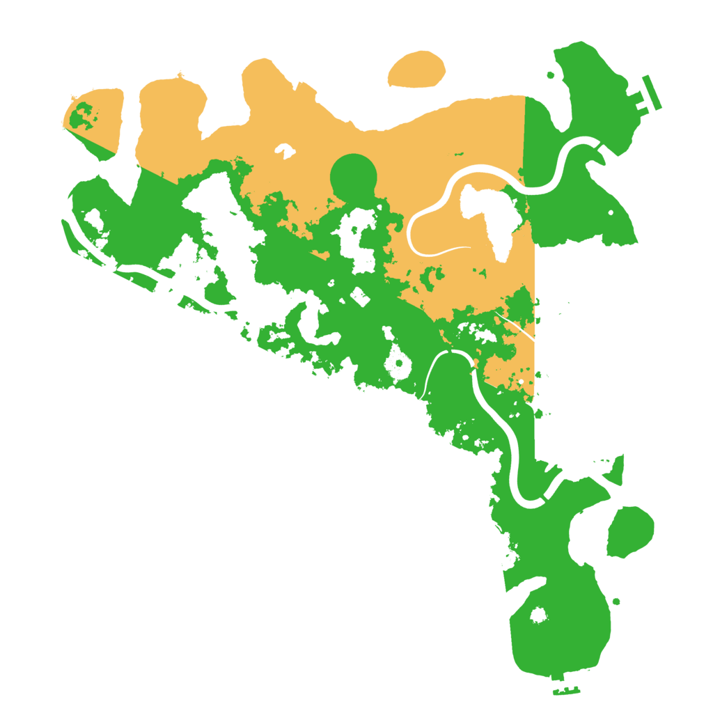 Biome Rust Map: Procedural Map, Size: 4000, Seed: 1519475934