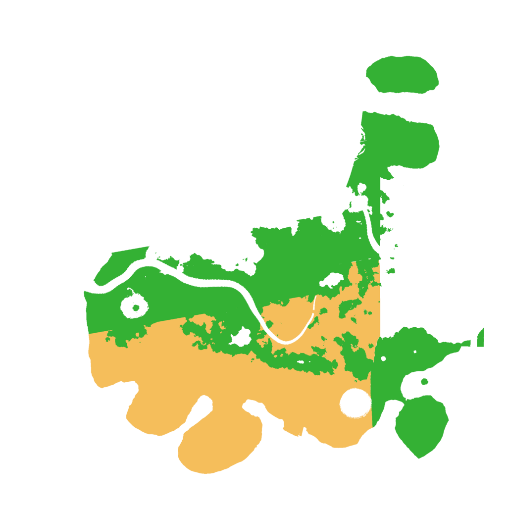 Biome Rust Map: Procedural Map, Size: 3000, Seed: 1227