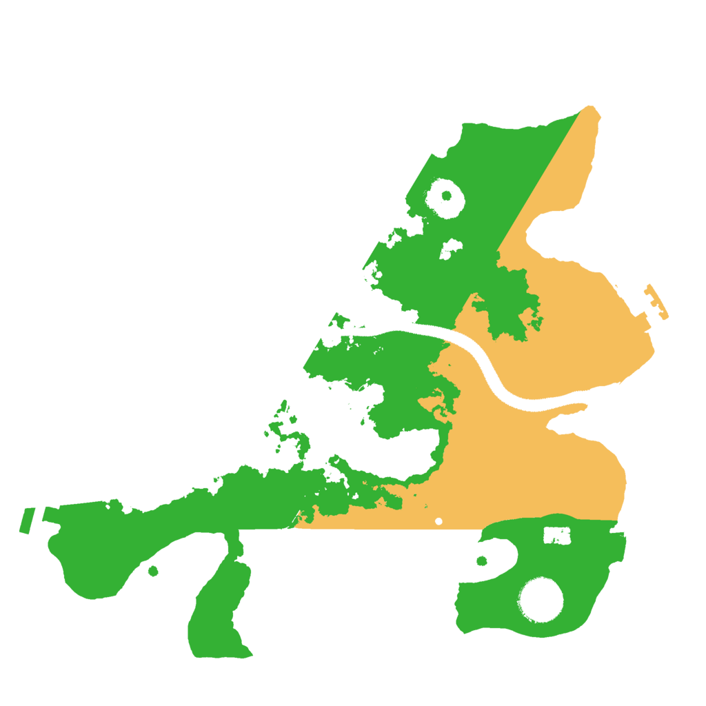 Biome Rust Map: Procedural Map, Size: 2800, Seed: 845139