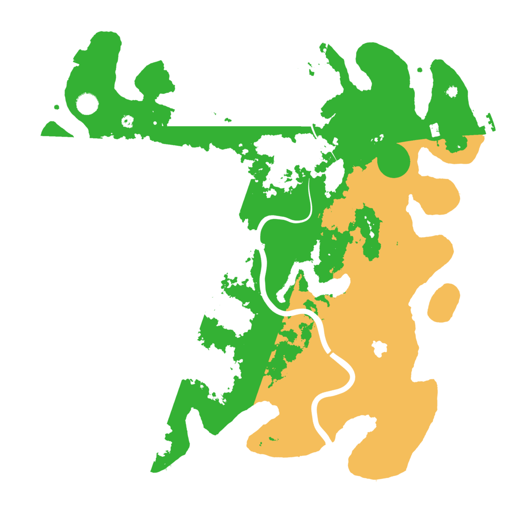 Biome Rust Map: Procedural Map, Size: 4096, Seed: 363307171