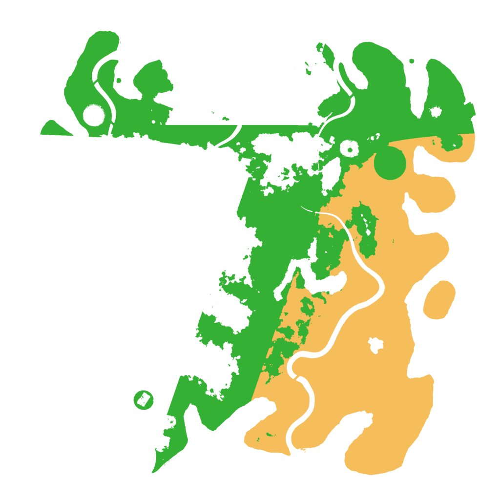 Biome Rust Map: Procedural Map, Size: 4096, Seed: 363307171