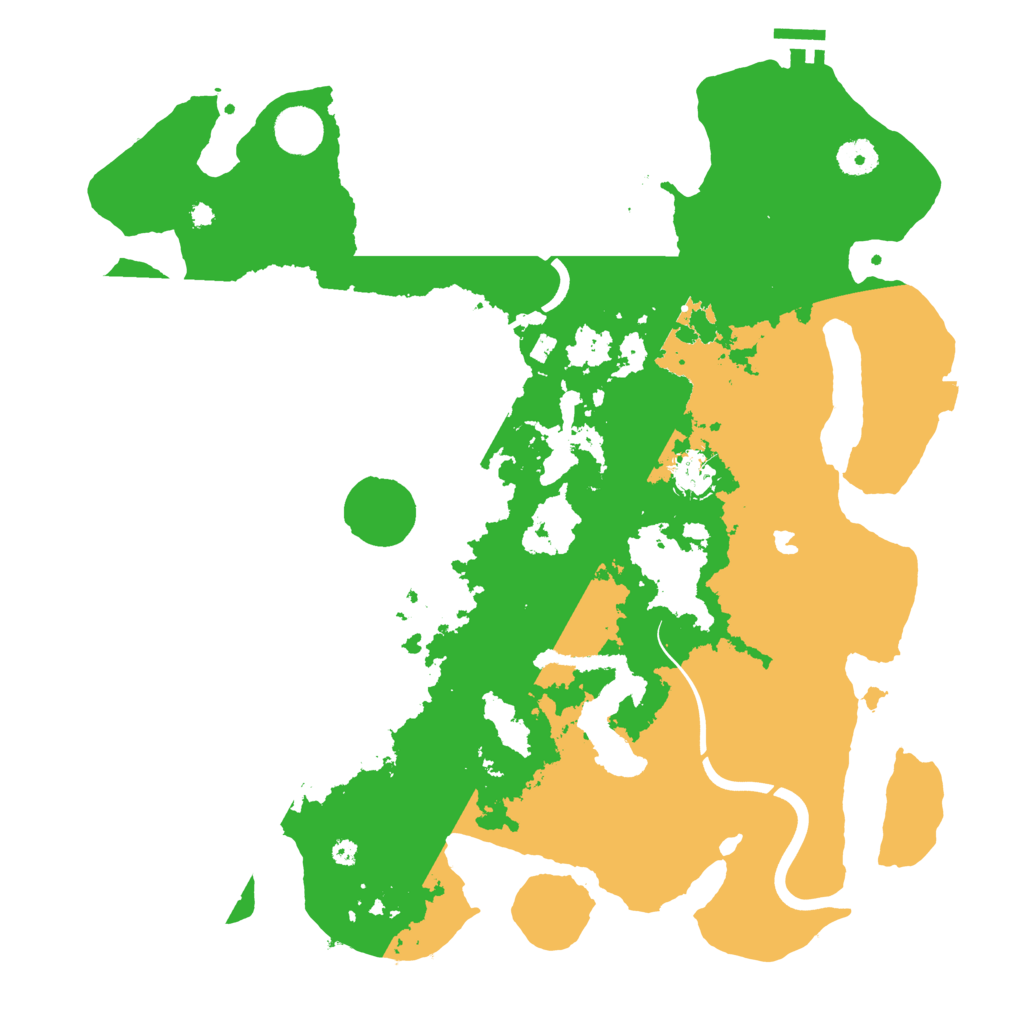 Biome Rust Map: Procedural Map, Size: 4000, Seed: 1927699190