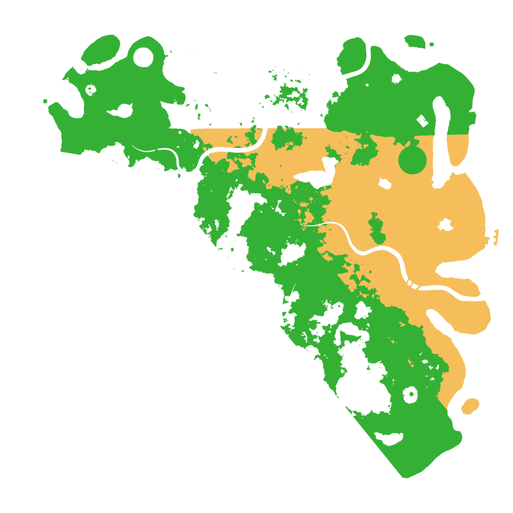Biome Rust Map: Procedural Map, Size: 4800, Seed: 579024993