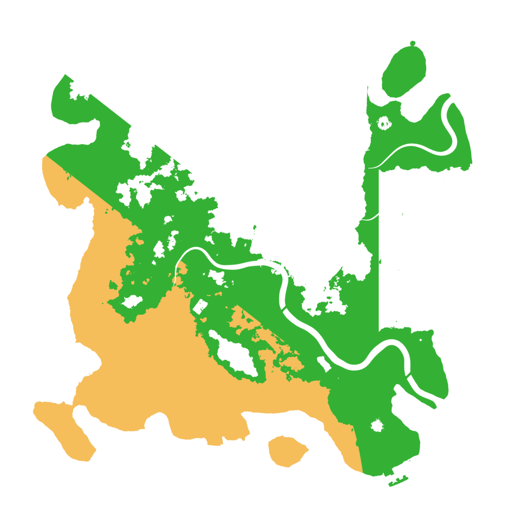 Biome Rust Map: Procedural Map, Size: 3750, Seed: 1081424250