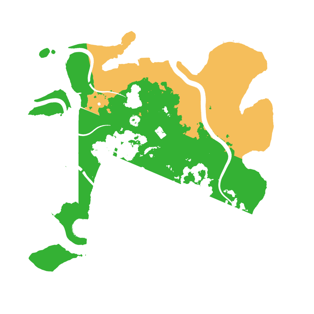 Biome Rust Map: Procedural Map, Size: 3000, Seed: 700928