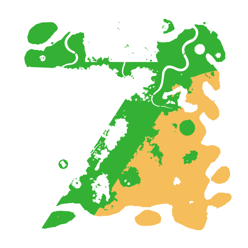 Biome Rust Map: Procedural Map, Size: 4200, Seed: 1680101917