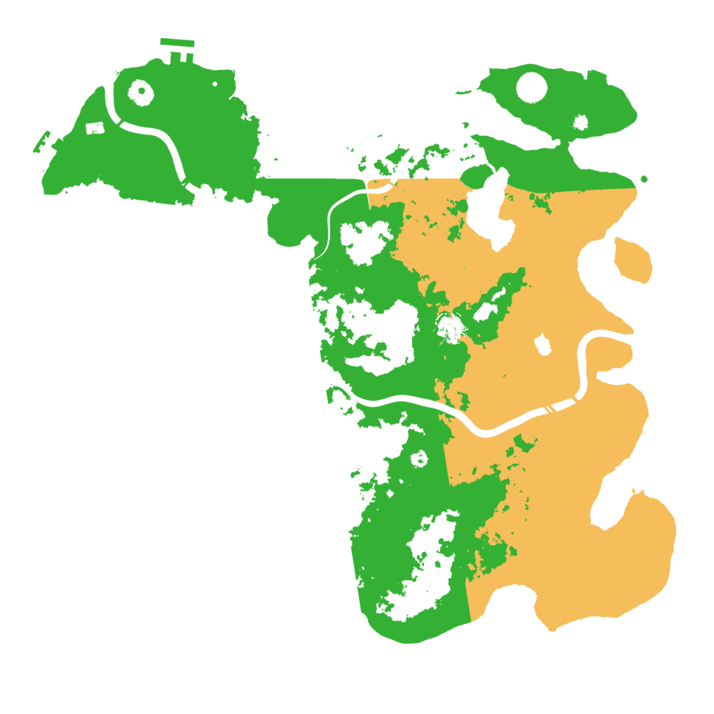 Biome Rust Map: Procedural Map, Size: 4250, Seed: 17072025
