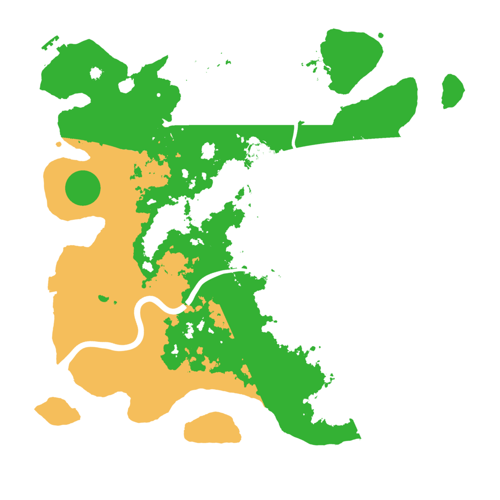 Biome Rust Map: Procedural Map, Size: 3750, Seed: 49210275