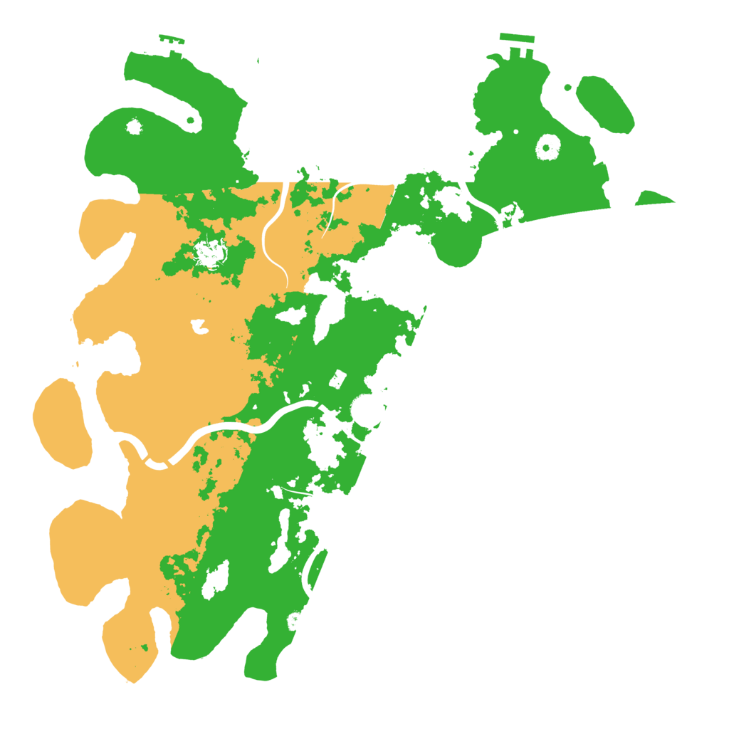Biome Rust Map: Procedural Map, Size: 4250, Seed: 251693600