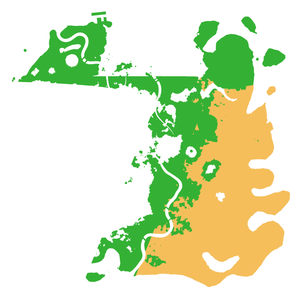 Biome Rust Map: Procedural Map, Size: 4250, Seed: 383104947