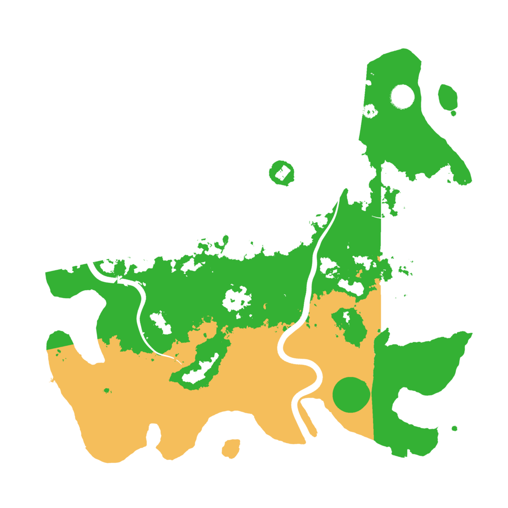 Biome Rust Map: Procedural Map, Size: 3750, Seed: 276328203