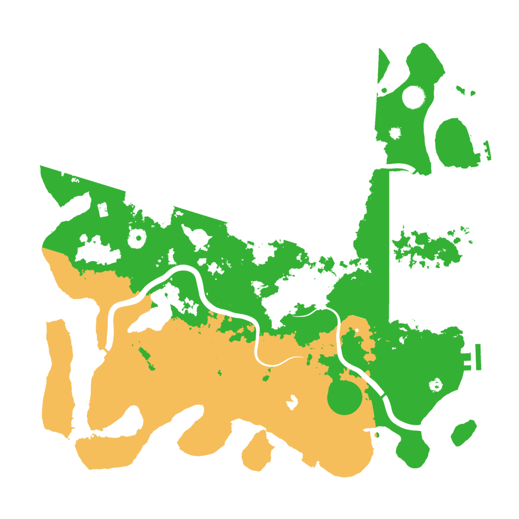 Biome Rust Map: Procedural Map, Size: 4000, Seed: 655439928