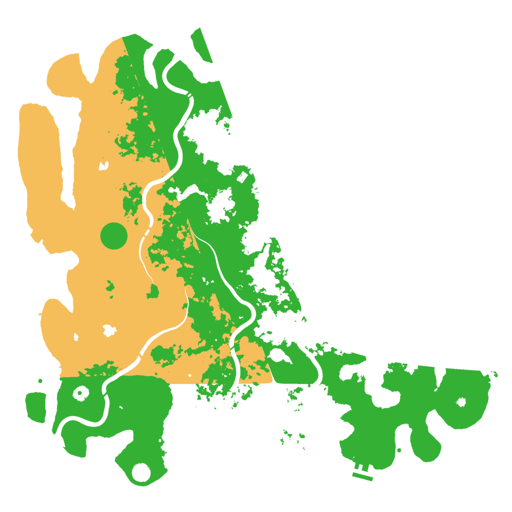 Biome Rust Map: Procedural Map, Size: 5000, Seed: 1794594100