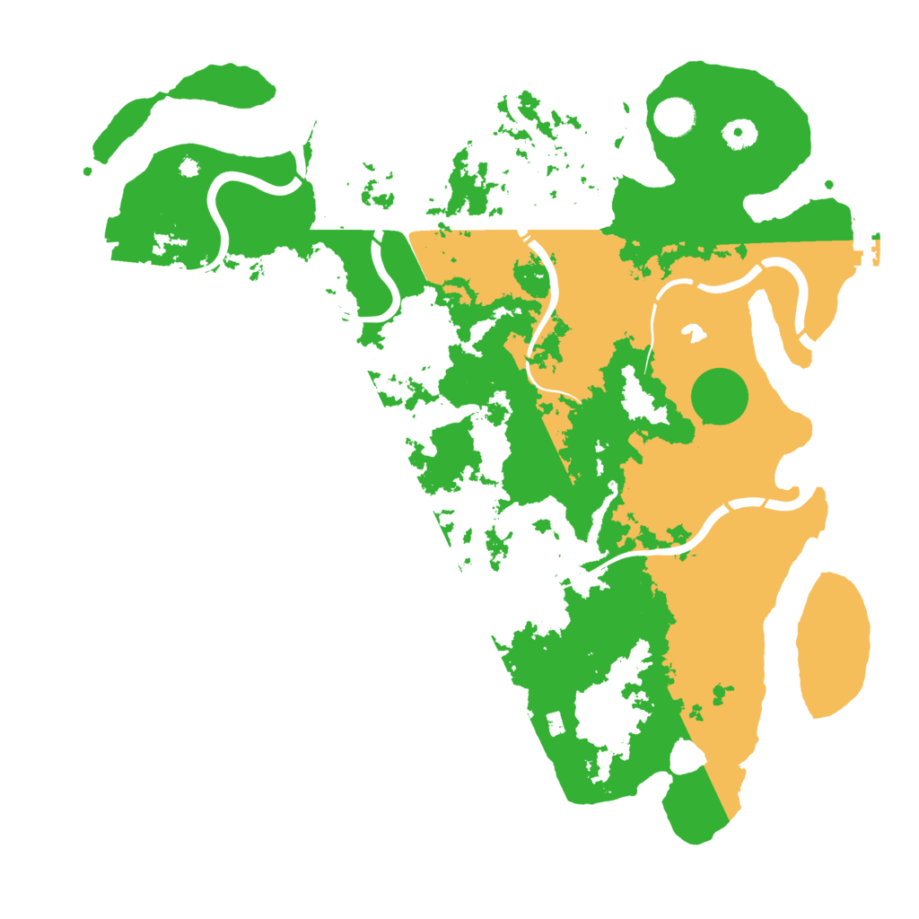 Biome Rust Map: Procedural Map, Size: 4250, Seed: 1117429074